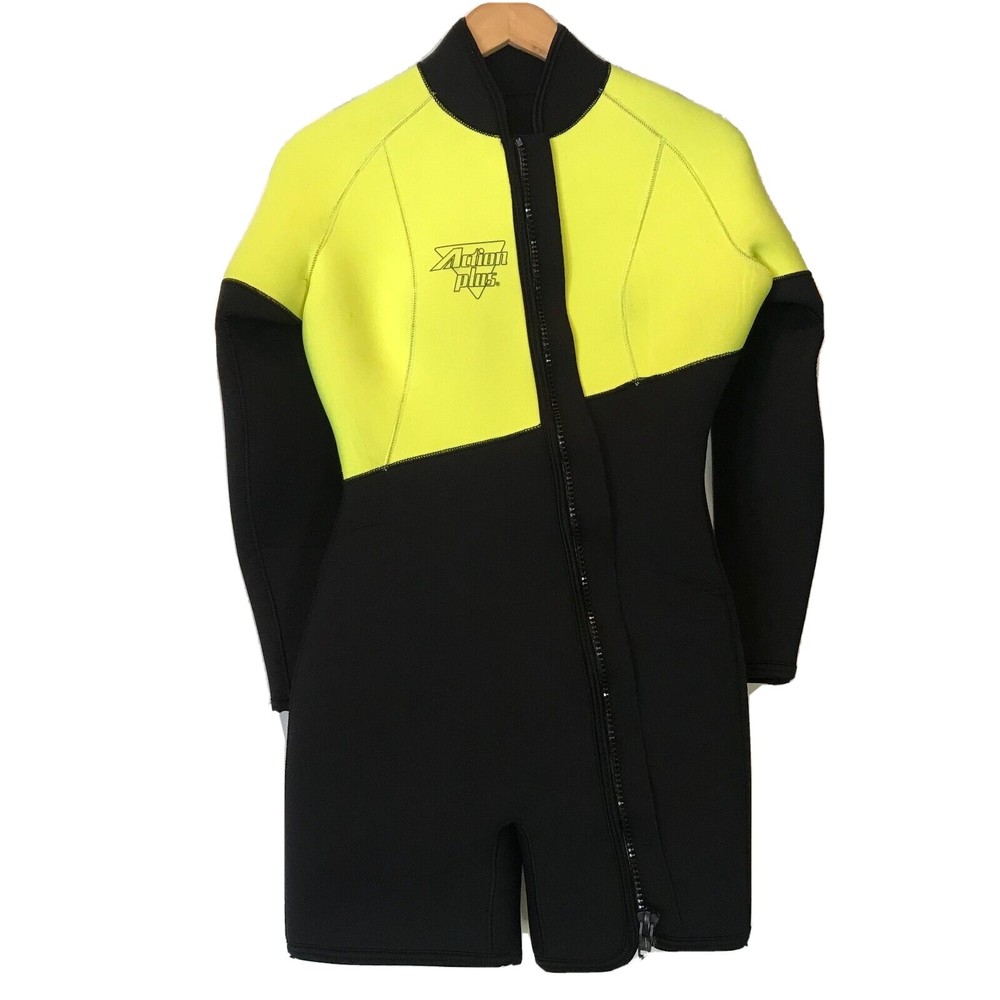 New Action Plus Long Sleeve Shorty Wetsuit size Large